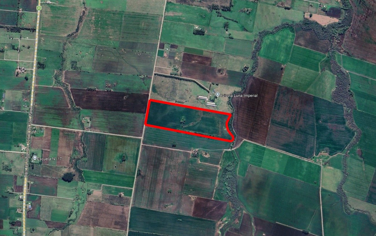 Campo de 25 Ha a pocos metros de Ruta 45 — imagen 1